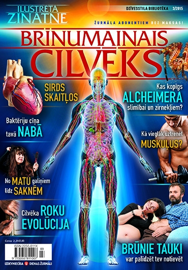 Jauns “Ilustrētās Zinātnes” pielikums “Brīnumainais cilvēks”