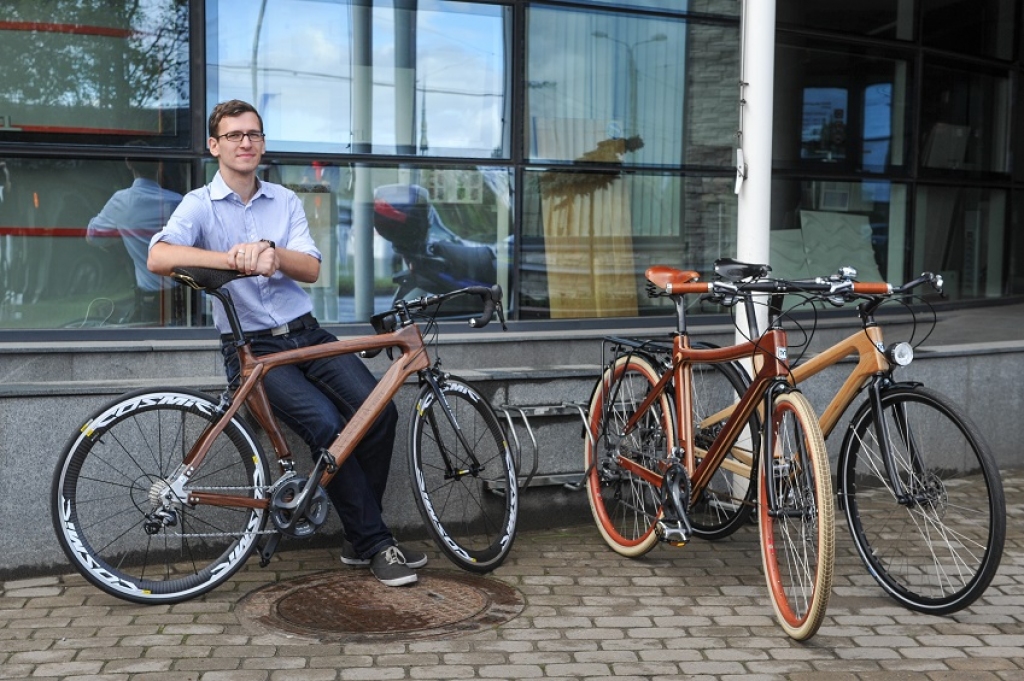 Top Latvijas eksportprece - koka rāmja velosipēdi