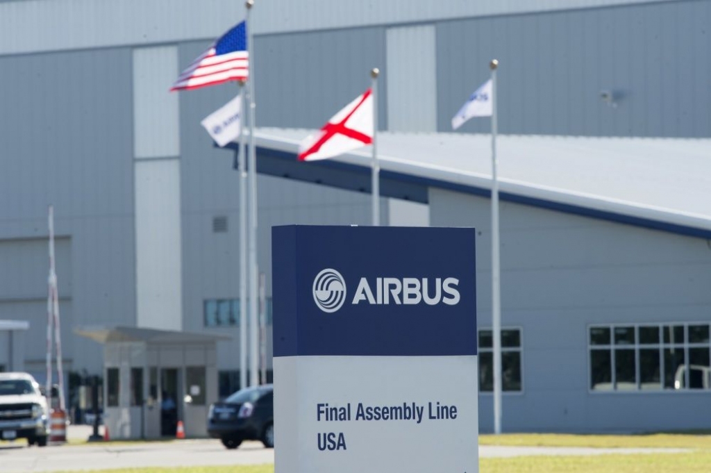 Airbus atklāj pirmo rūpnīcu ASV