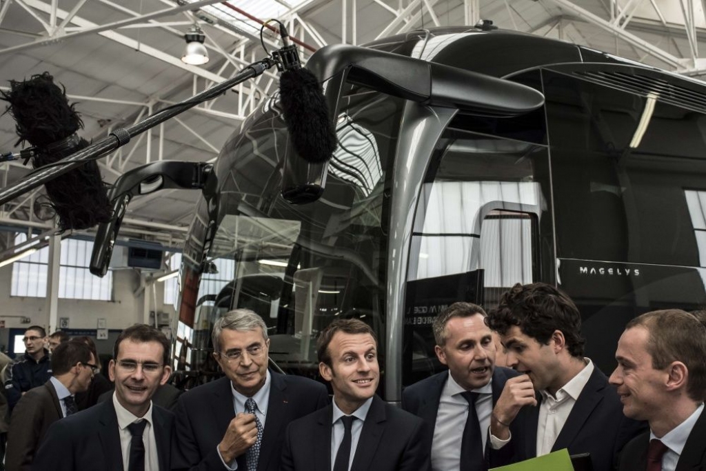 FOTO: autobusu ražotāja Iveco rūpnīcā