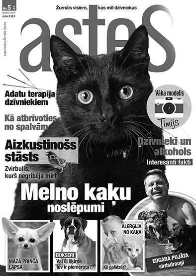 Žurnāla “Astes” oktobra numurā