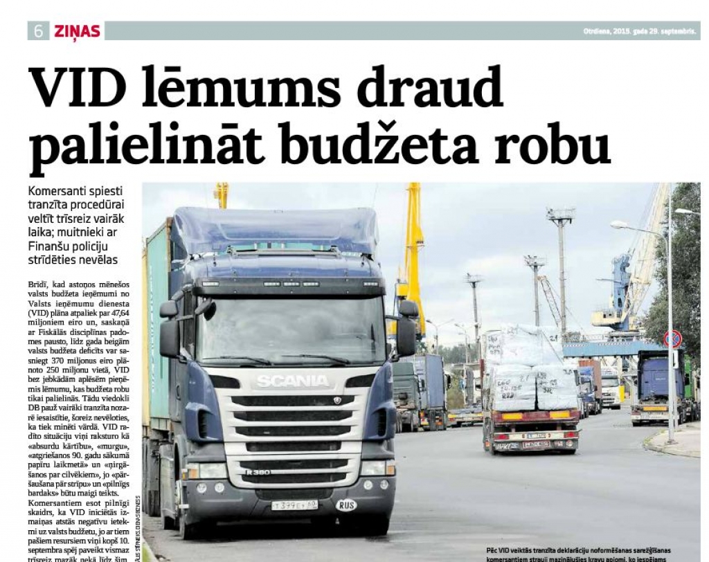 Reaģējot uz Dienas Biznesā rakstīto, VID vadība tiekas ar uzņēmējiem