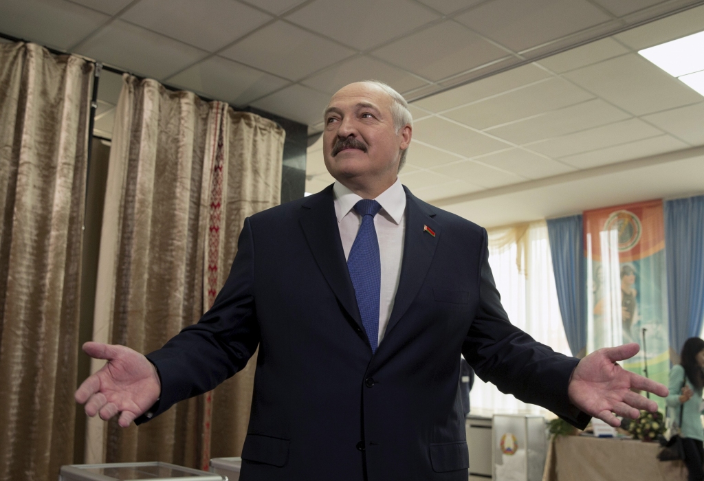 Lukašenko uzvarējis prezidenta vēlēšanās Baltkrievijā