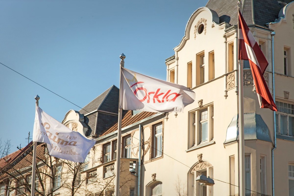Papildināts - Reorganizē Orkla grupas uzņēmumus Latvijā; zīmolus saglabās