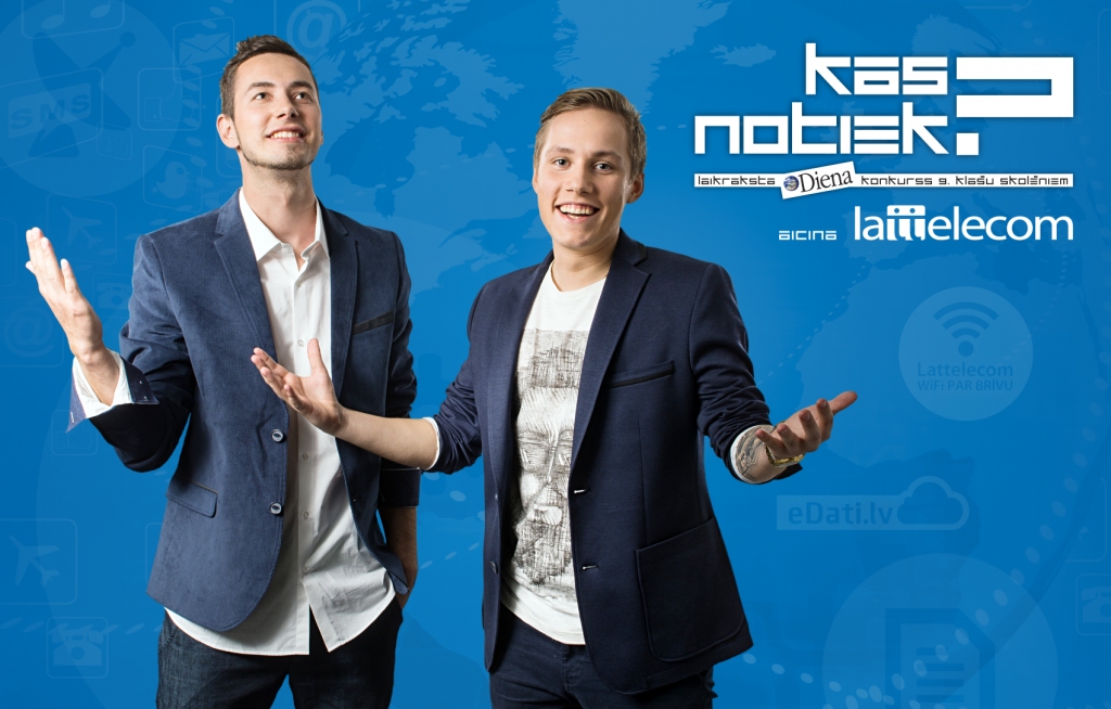 9. klašu konkursu Kas notiek? kanāla 360TV tiešraidē vadīs grupa OLAS