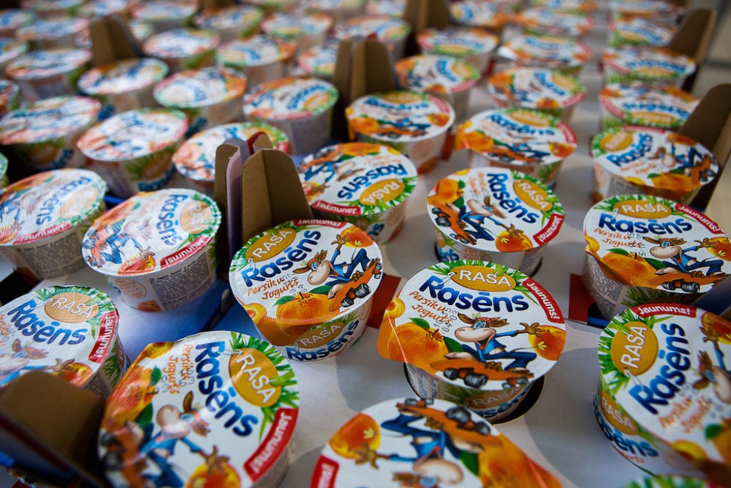 Papildināta - Food Union sācis ražot jogurtu bērniem