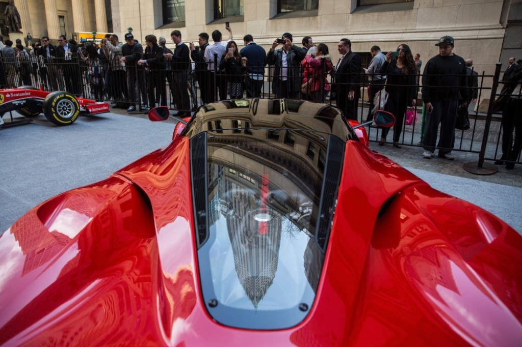 Ferrari debitē Ņujorkas akciju biržā