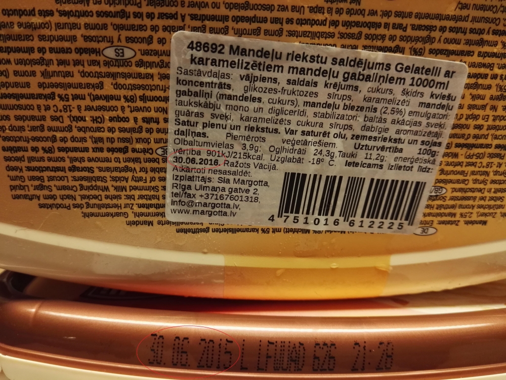 PVD atklāj vērienīgu pārtikas produktu pārmarķēšanu