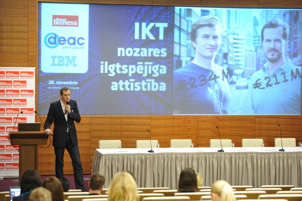 Konferences «IKT nozares ilgtspējīga attīstība» norise - fotogrāfijās