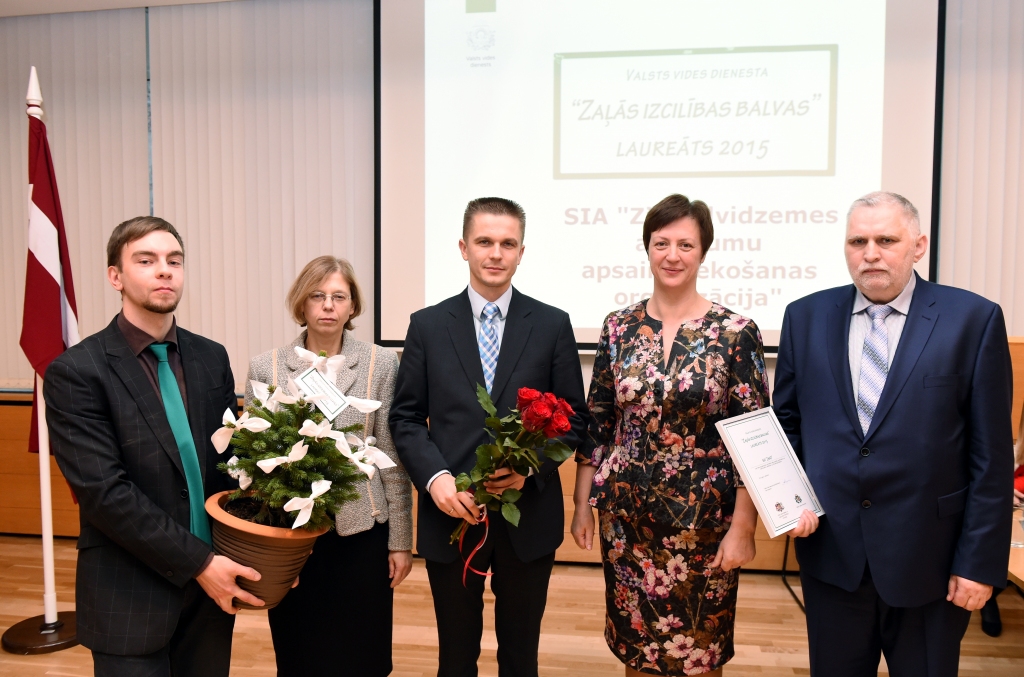 Labākie uzņēmumi vides jomā saņem Zaļās izcilības balvas