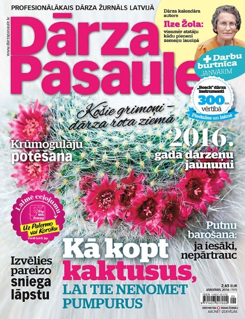 Žurnālā “Dārza Pasaule”