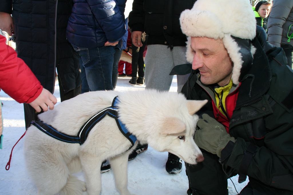 Foto: Sniega diena Jaunjelgavā 