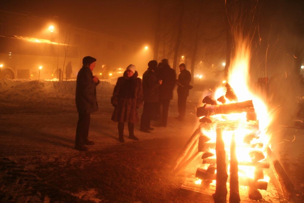 Foto: barikāžu atceres pasākums Jaunjelgavas novadā 