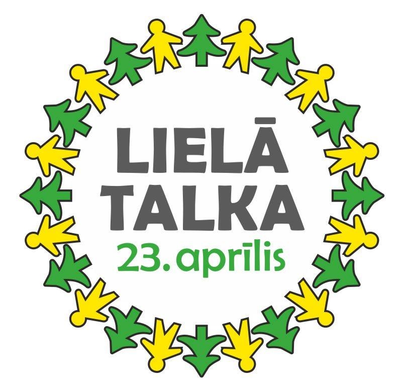 Lielā Talka šogad notiks 23. aprīlī ar saukli "Latvijai BŪT zaļai!"