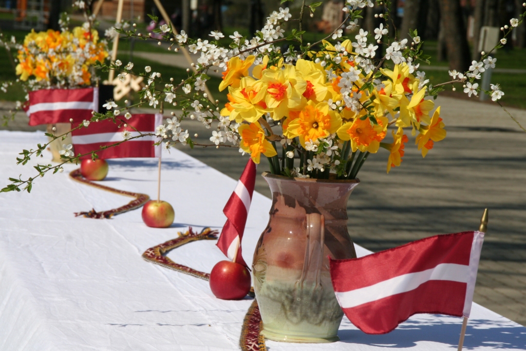 Baltā galdauta svētki Jaunjelgavā