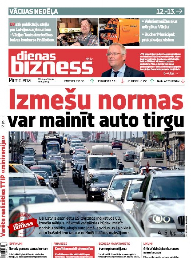 Izmeši auto īpašniekiem var likt atvērt maku 