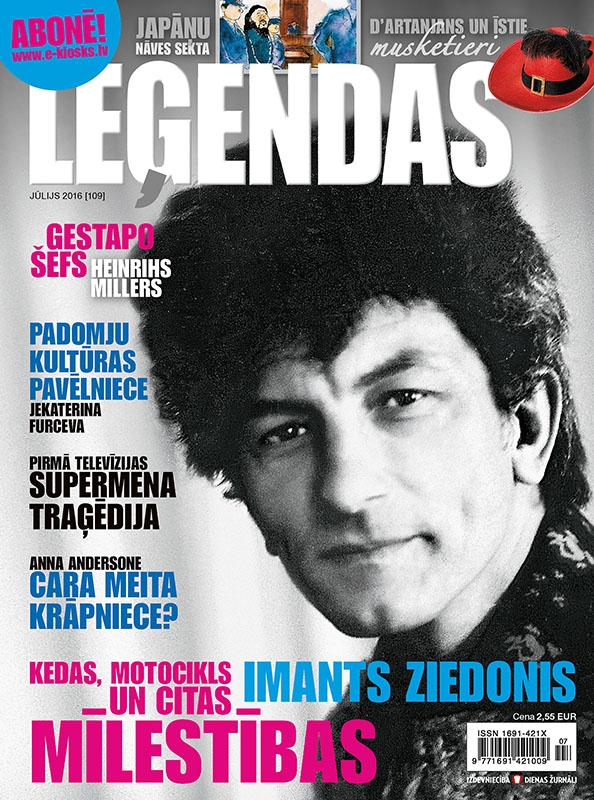 Žurnālā “Leģendas”
