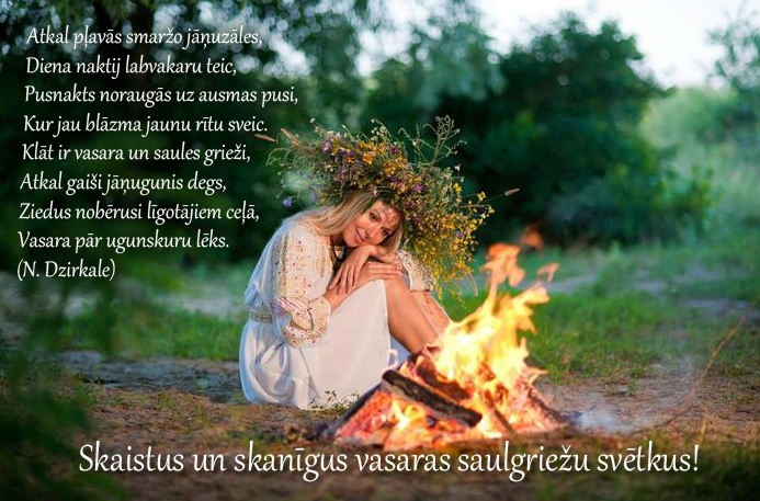 Priecīgus Līgosvētkus!
