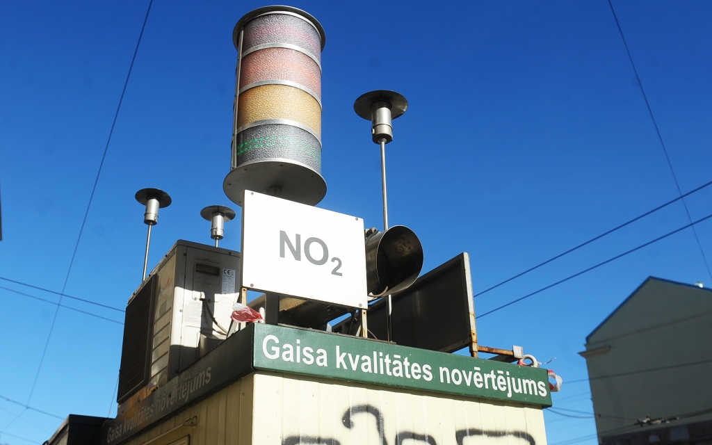 Rīgā bez auto taranētās gaisa monitoringa stacijas neiespējami obligātie mērījumi
