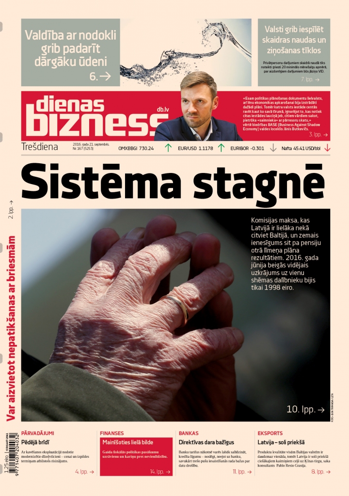 Pensiju rezultāti neiepriecina