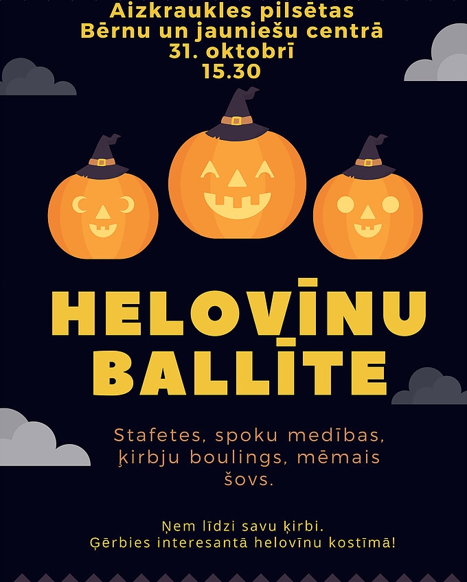 Aizkraukles BJC - helovīnu ballīte