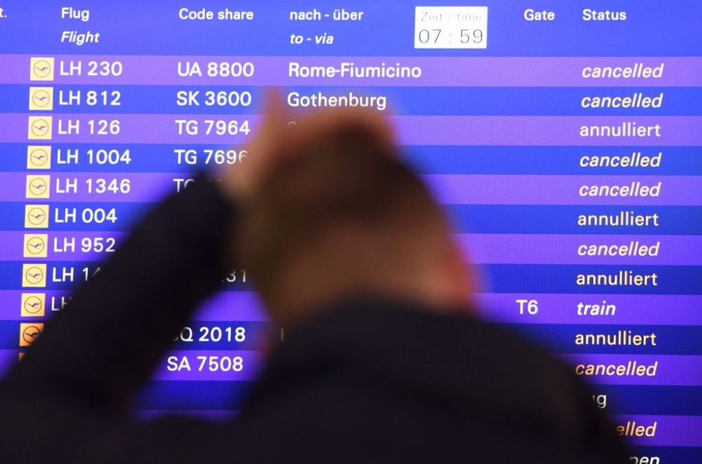 Lufthansa piloti streikos arī otrdien un trešdien