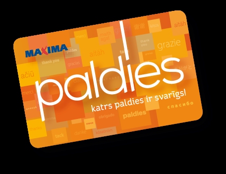 Pagājušā gada laikā uzkrātā "Maxima" nauda “Paldies” kartēs būs derīga līdz šā gada 1.martam