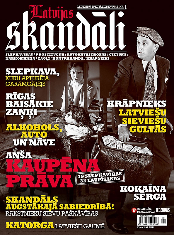 Speciālizdevums “Latvijas Skandāli”