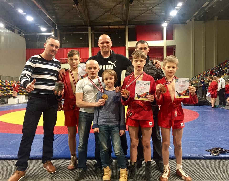 Panākumi sambo čempionātā