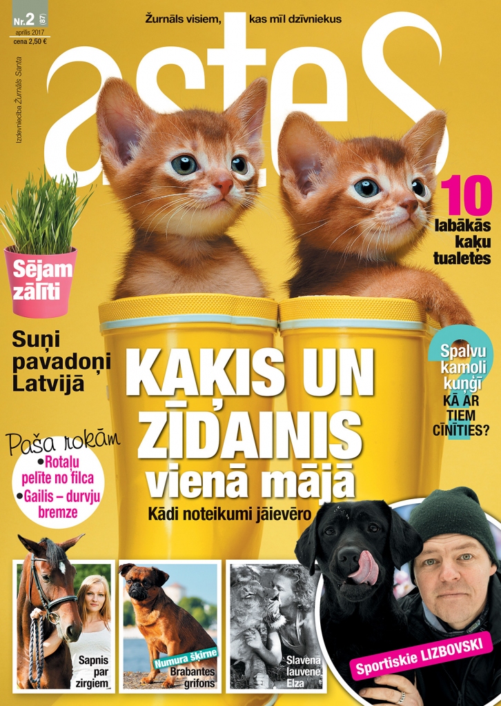 Žurnālā “Astes”