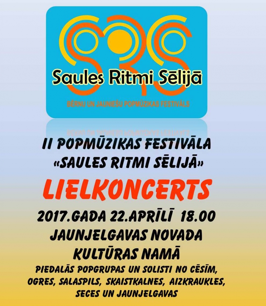 Jaunjelgavā – otrais popmūzikas festivāls “Saules ritmi Sēlijā”