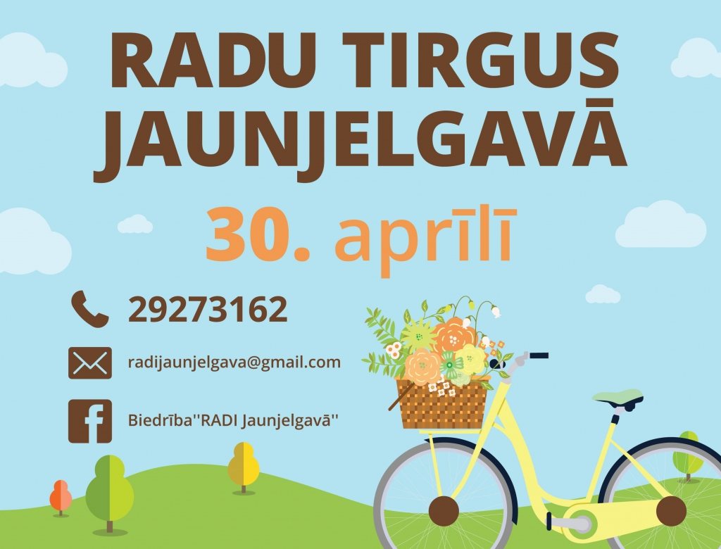 Jaunjelgavā "Radu tirgus"