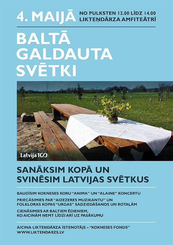 Koknesē Baltā galdauta svētki