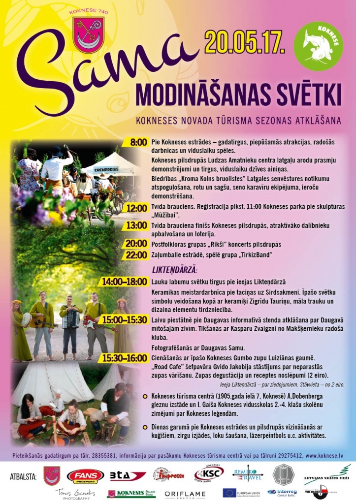 Koknesē Sama modināšanas svētki