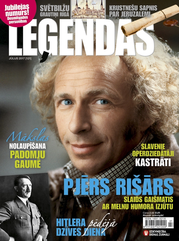 Žurnāla "Leģendas’’ jūlija numurā