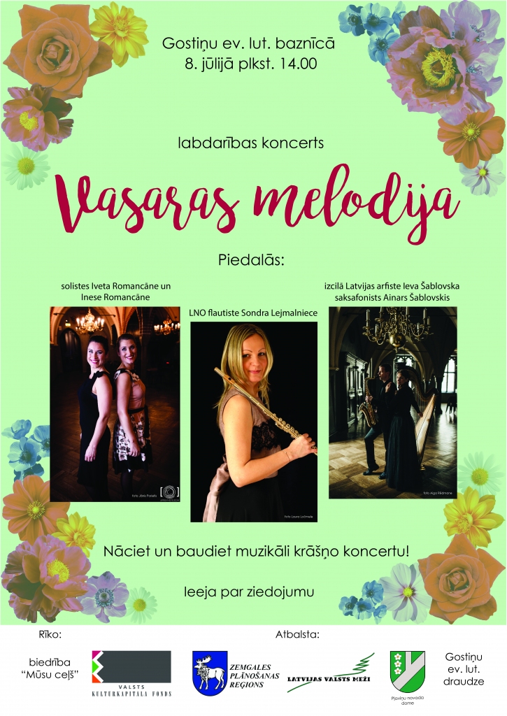 Gostiņos   koncerts "Vasaras melodija"