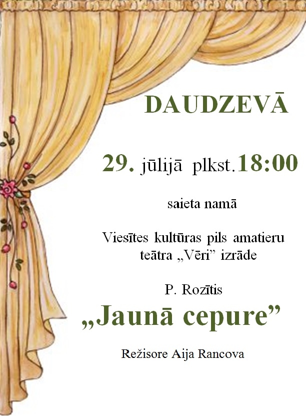 Daudzevā izrāde "Jaunā cepure"