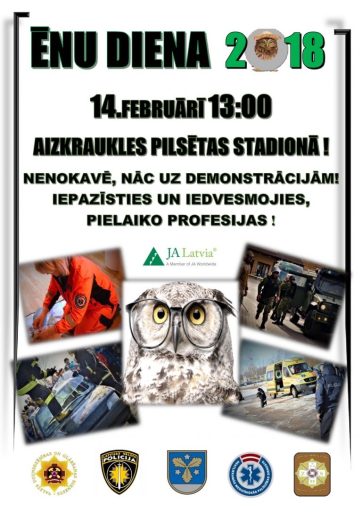 14. februārī Aizkraukles stadionā — vērienīga Ēnu diena!