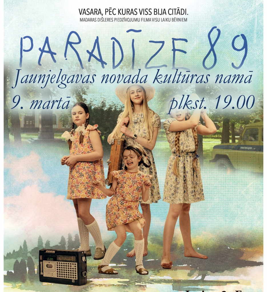 Jaunjelgavā piedzīvojumu filma visu laiku bērniem "Paradīze ’89"