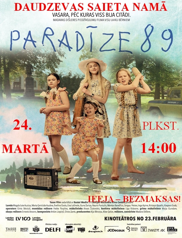 Daudzevā mākslas filma "Paradīze  '89"