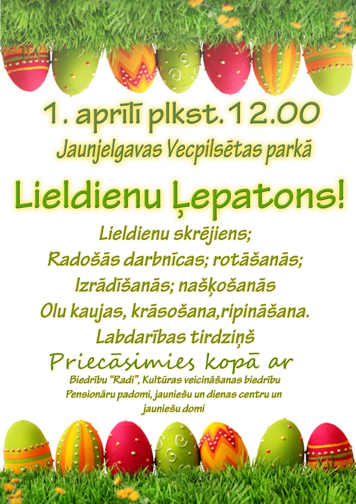 Jaunjelgavā Lieldienu ļepatons