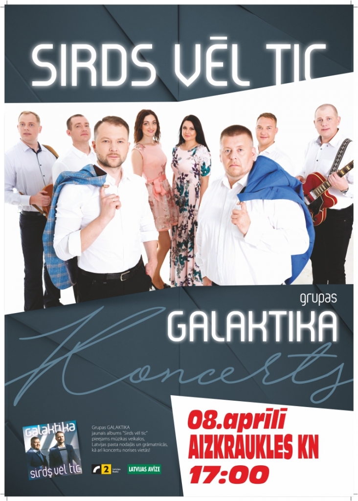 Laimē “Galaktikas” disku!
