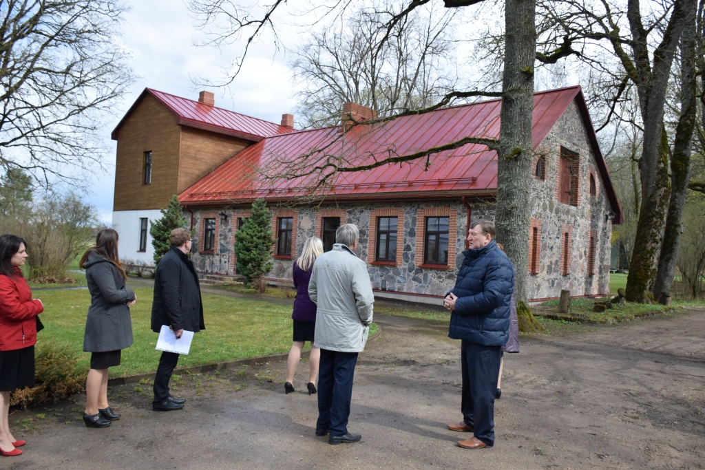 Darbmācības kabinets bijušajā veļas mazgātavā