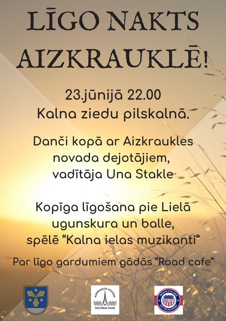 Aizkrauklē Līgo svētku balle