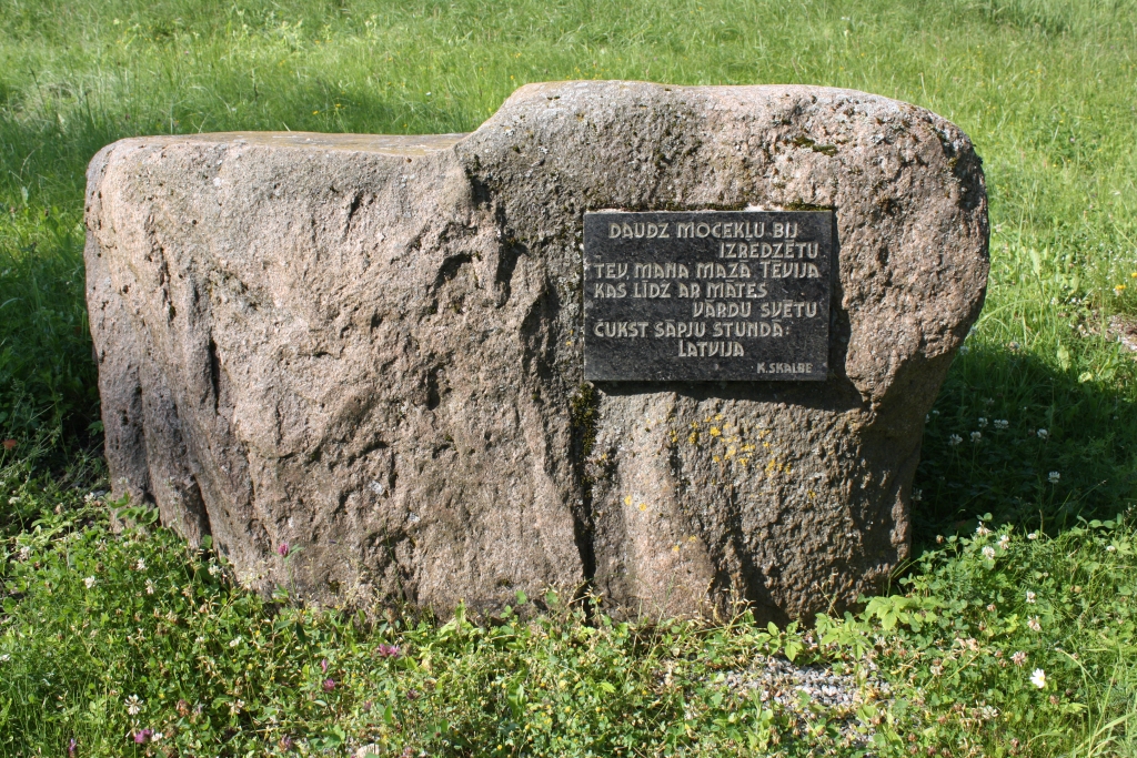 Meklē pieminekļus ar Kārļa Skalbes dzejas rindām