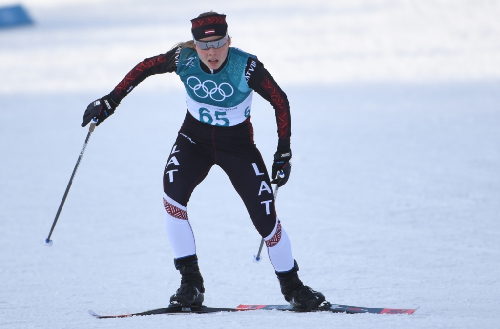 Slēpotāja Patrīcija Eiduka aizvadījusi lielisku “Tour de ski” otro posmu