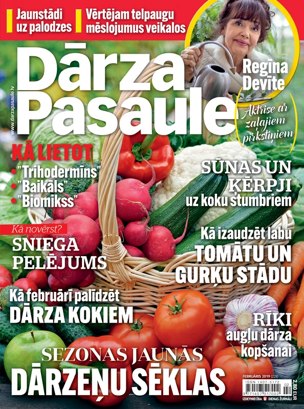 Ko lasīsim žurnālā “Dārza Pasaule” februārī?