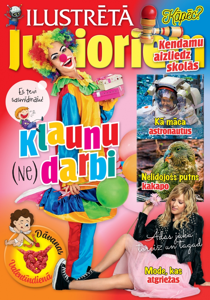 Žurnālā ‘‘Ilustrētā Junioriem”