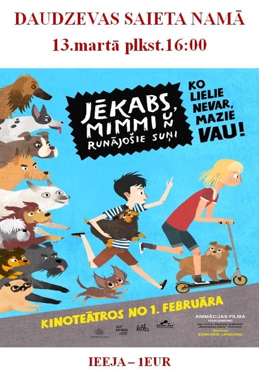 Daudzevā filma "Jēkabs, Mimmi un runājošie suņi"