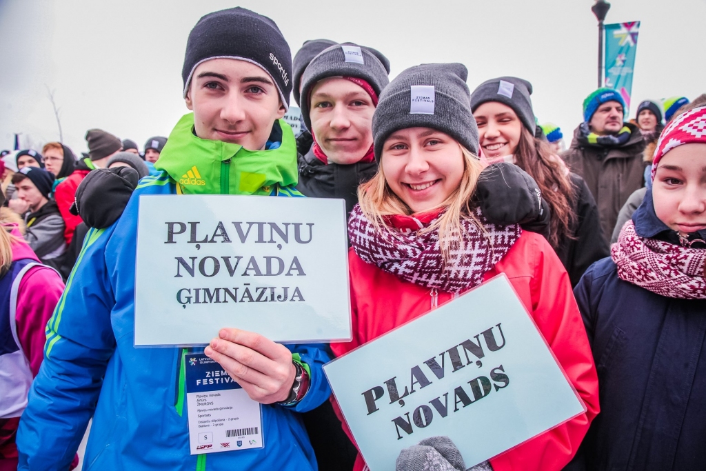 Pārbauda spēkus ziemas sporta veidos